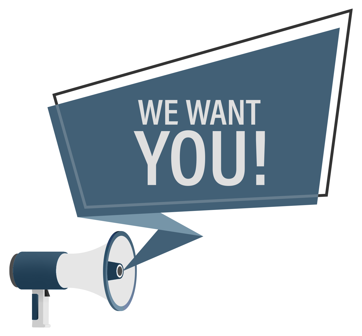 We want you